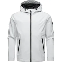 Ragwear Herren Übergangsjacke Softshelljacke Shellwie White Gr. XXL - XXL