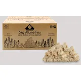 Cheminett - Holzwolle – 100% natürlicher Feueranzünder – 5 kg, +/- 400 Stück, Größe XL – auf Basis von Premium-Pflanzenwachs und FSC-zertifiziertem Holz – Brenndauer 8 bis 10 Minuten