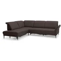 Musterring Ecksofa MR 1350 Leder Braun 229 x 297 cm