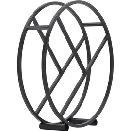 Magnus Kaminholzregal R139 Metall 80 x 20 x 80 cm Schwarz