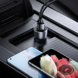 UGREEN KFZ-Ladegerät 2x USB 36W Quick Charge grau
