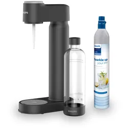 Philips ADD913/10 Sprudelwasserbereiter CO2-Zylinder, Edelstahl