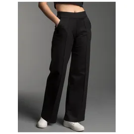 TRIGEMA Damen, Jogginghose mit weitem Bein Freizeithose schwarz, L EU - L