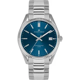 Jacques Lemans Derby Quarz Edelstahl/Blau 40,0 mm 50-3C