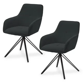Cord Dunkelgrau 2 Stk.