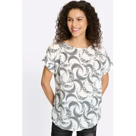 Heine Druckbluse Mehrfarbig 50