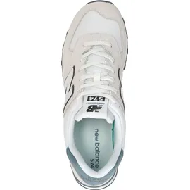 New Balance 574 Herren Weiß/Silber 42