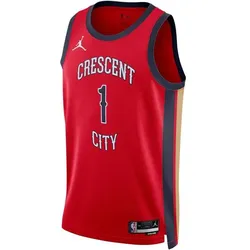 NIKE Herren Fantrikot Zion Williamson New Orleans, UNIVERSITY RED/WILLIAMSON ZION, L
