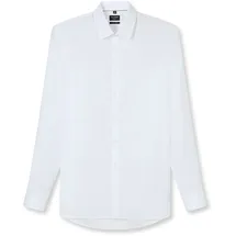 Olymp Super Slim Fit Businesshemd mit extra langem Arm Modell 'URBAN KENT', Weiss, 37L