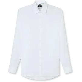 Olymp Super Slim Fit Businesshemd mit extra langem Arm Modell 'URBAN KENT', Weiss, 37L
