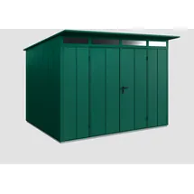 Hörmann EcoStar Gerätehaus Elegant-P Typ 3 3,03 x 2,38 m Moosgrün