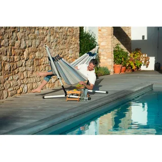La Siesta Hängemattengestell Nautico Single Stahl Grau