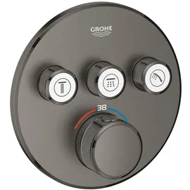 Grohe Grohtherm SmartControl Duschthermostat rund für 3 Verbraucher Messing 29121AL0