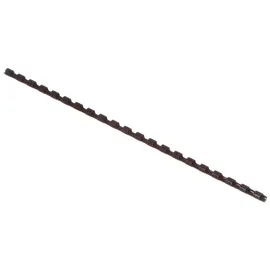Leitz 35040 Plastikbinderücken (A4, 6 mm, schwarz