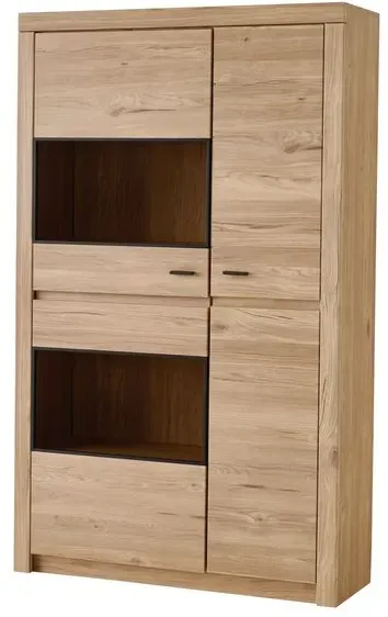 IDEAL Wohnen Highboard Winston Holzoptik Braun Eiche