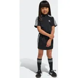 adidas Shirtkleid ADIDAS ORIGINALS "FIREBIRD DRESS", Mädchen, Gr. 116, N-Gr, schwarz, Obermaterial: 100% Polyester, Kleider Shirtkleid