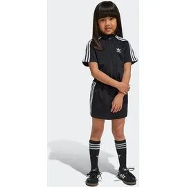 adidas Shirtkleid ADIDAS ORIGINALS "FIREBIRD DRESS", Mädchen, Gr. 116, N-Gr, schwarz, Obermaterial: 100% Polyester, Kleider Shirtkleid