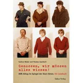 Lukas Verlag Genossen, wir müssen alles wissen!