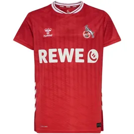 hummel 1. FC Köln Auswärtstrikot 2025/26 Kinder rot Gr. 140