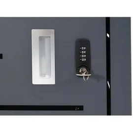 Proregal Mülltonnenbox 110 x 60 x 62 cm anthrazit