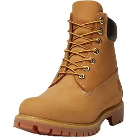 Timberland Mens 6 Inch Lace UP Waterproof Boot wheat 8 Wide Fit