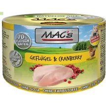 MAC's Geflügel & Cranberry 6 x 200 g