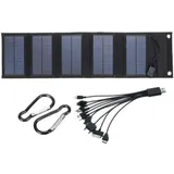 Faltbares 70-w-solarpanel-ladegerät Mit 5-v-gleichstromausgang (10 Anschlüsse) Und Usb-anschluss, Tragbare Powerstation