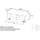 Vladon Lana Lowboard 80 x 29 x 37 cm Grau/Schwarz MDF/Spanplatte