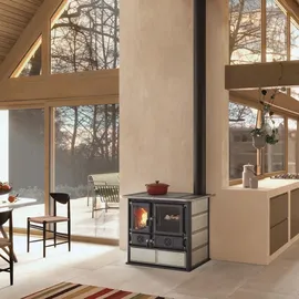 La Nordica-Extraflame La Nordica Küchenofen | Rosa 5.0 Naturstein | 8,8 kW