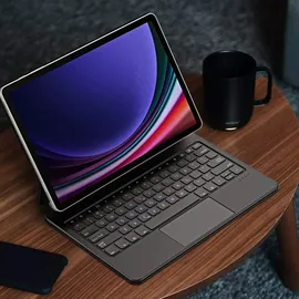 DUX DUCIS MK Tastatur für Samsung Galaxy Tab S9+/S8+/S7+ Schwarz