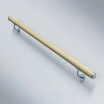 DOLLE Handlauf-Komplettset 150 cm Ø 4 cm Fichte Unbehandelt