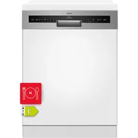 Amica EGSP 566 101 E Einbau-Geschirrspüler (teilintegrierbar, 598 mm breit, Edelstahl)