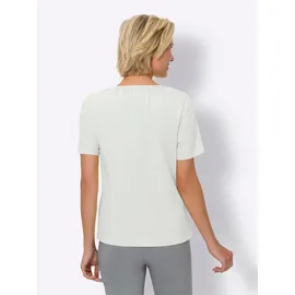Classic Basics Sieh an! Kurzarm-Shirt in weiß | Gr.: 50