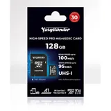 Voigtländer 128GB microSDXC Prof. High-Speed UHS-I