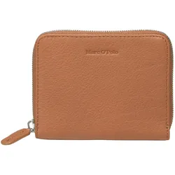 Geldbörse MARC O'POLO "aus hochwertiger Leder-Qualität", classic cognac, Leder, unifarben, casual, Kleinlederwaren