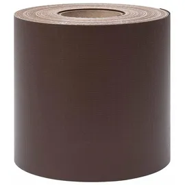 vidaXL Sichtschutz 35 x 19 cm Braun PVC 4 St.