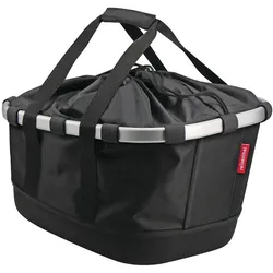 KLICKFIX Bikebasket GT für Racktime, schwarz One Size