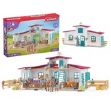 Sarcia.eu Spielfigur Schleich Horse Club - Pferdesportzentrum + Zubehör, Figurenset