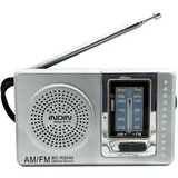 Radio-Taschen-Teleskopantenne, batteriebetrieben, Mini-AM/FM