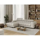 moeblo Eckcouch 285x72-93x181 cm Beige
