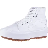 VANS Filmore Hi Tapered Platform ST Sneaker, Canvas White, 39