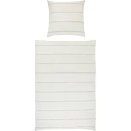 Esprit Bettwäsche "Adrien", beige Textil, Streifen, 135x200 cm, Oeko-Tex® Standard 100, pflegeleicht, hautfreundlich, angenehm wärmend, bügelleicht, schadstoffgeprüft, Schlaftextilien, Bettwäsche, Bettwäsche,