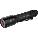 Ledlenser Taschenlampe Aluminium 14 cm schwarz aufladbar 2.000 Lumen