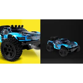 Overmax X-Hooligan Großes Schnelles Ferngesteuertes Auto, Maßstab 1:10, Geschwindigkeit 50 km/h Reichweite 100 Meter, 4x4-Antrieb 40 Minuten Fahrspaß LED-Beleuchtung