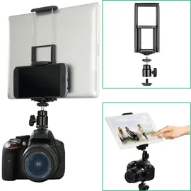 Hama Smartphone-/Tablethalterung für Blitzschuh