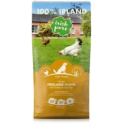 Trockenfutter Irish Pure Freiland-Huhn mit Gemüse & Kelp-Alge Adult