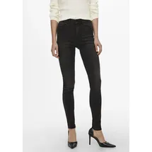 Only Onlroyal Life Hw Sk Dnm Bj13963 Noos Jeans, Black denim), XS 32L EU