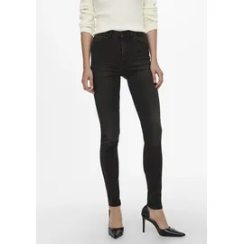 Only Onlroyal Life Hw Sk Dnm Bj13963 Noos Jeans, Black denim), XS 32L EU