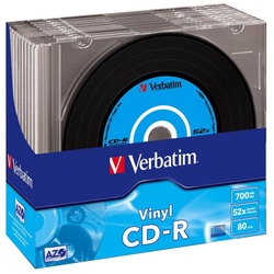 Verbatim CD-Rohling CD-R 700MB 52x 10er-Pack CD-Rohlinge
