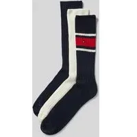 Socken in Ripp-Optik mit Geschenkbox im 3er-Pack, Marine, 43-46